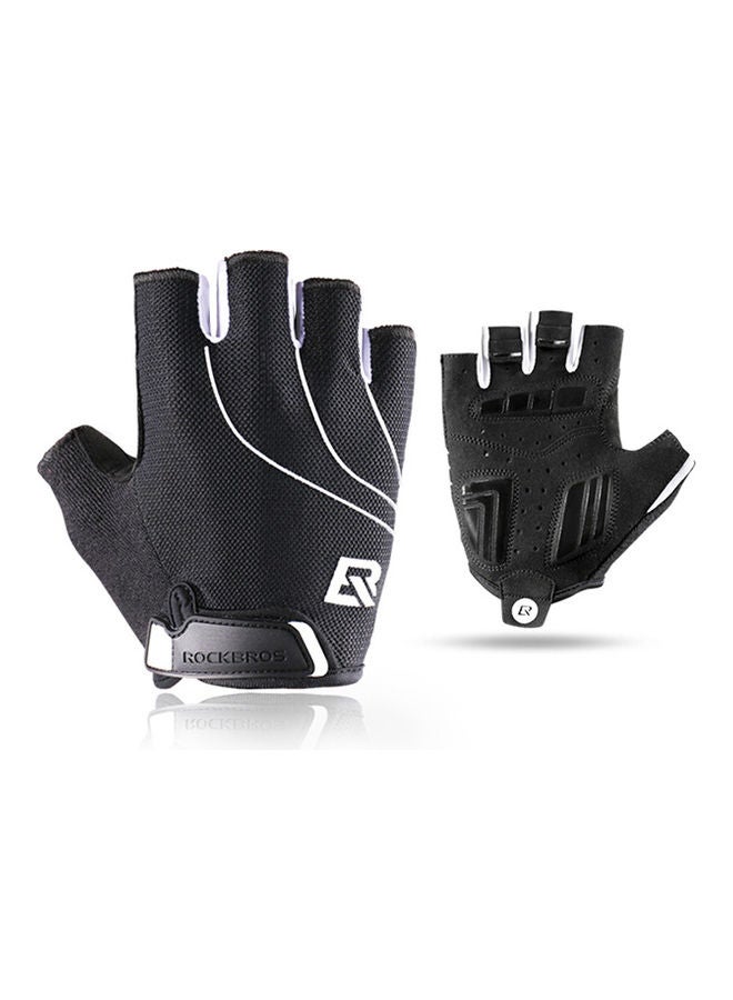 Rockbros Anti-Slip Shock-Absorbing Pad Cycling Gloves 8.5-9cm  - Image 1