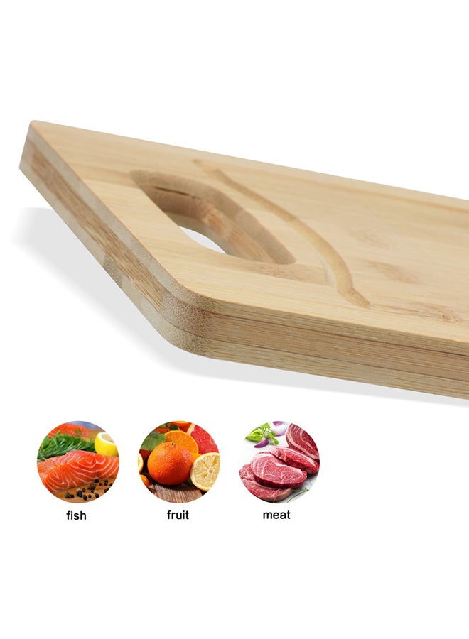 Multi-Purpose Cutting Board Brown 33x23x1.4cm