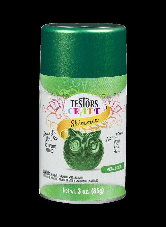 RUST-OLEUM Testors Craft Emerald Aerosol Green 