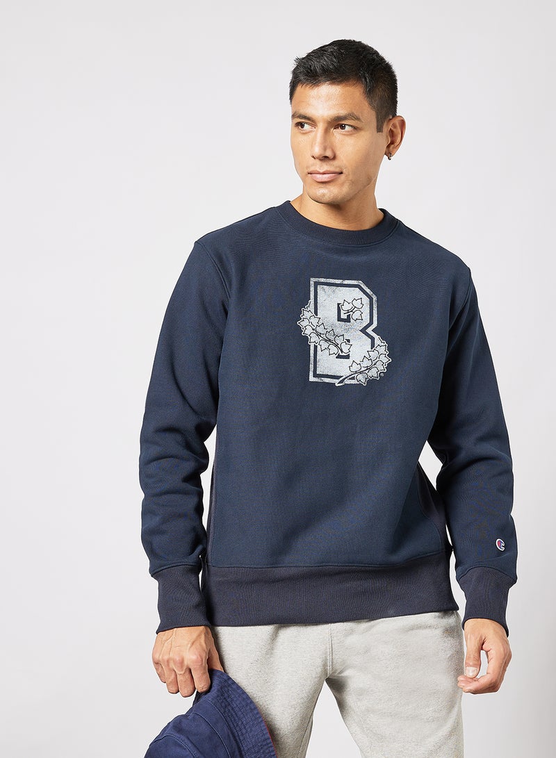 Champion - College Reverse Weave Sweatshirt Black - Image 1