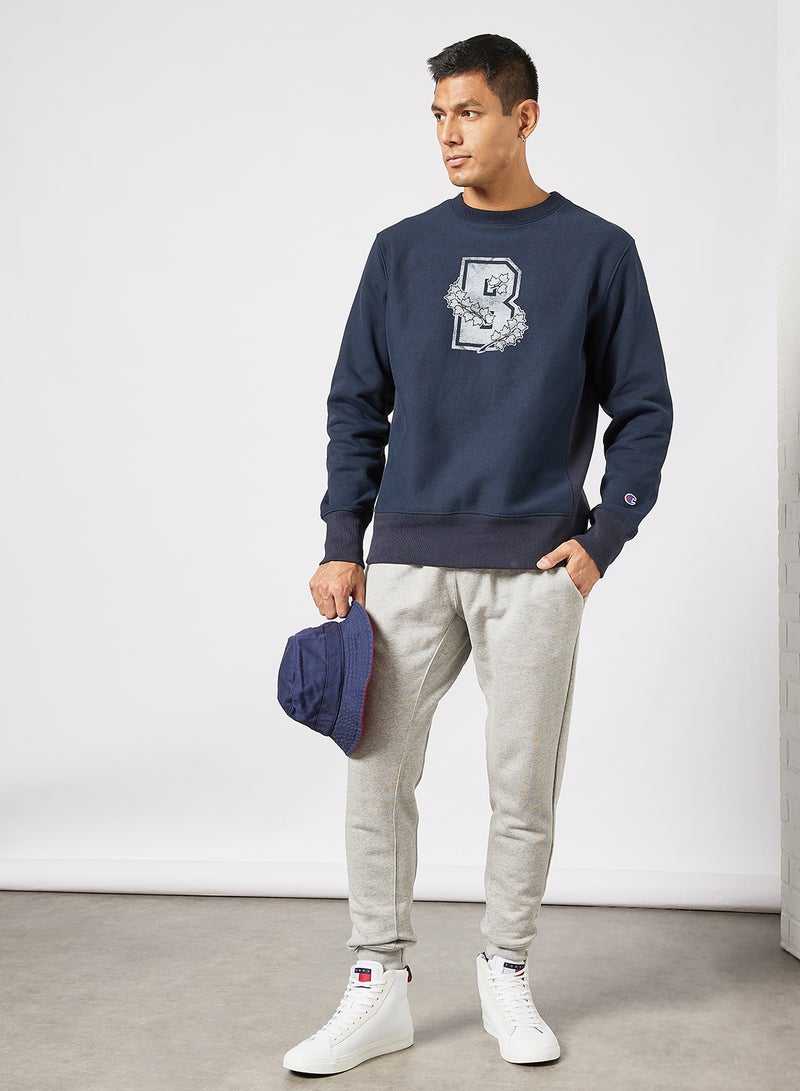 Champion - College Reverse Weave Sweatshirt Black - Image 1