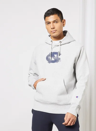 Champion College Reverse Weave Hoodie Orange