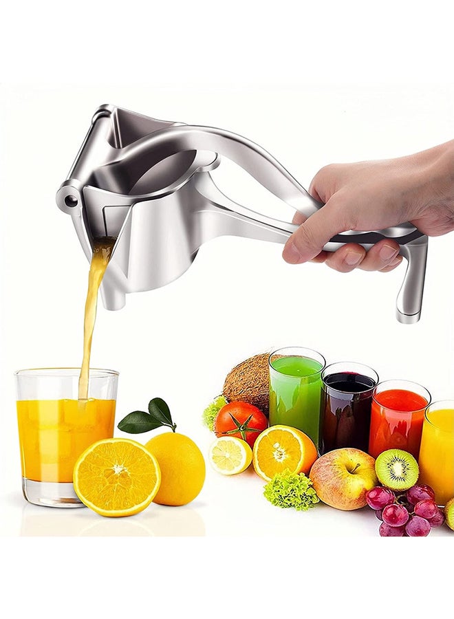 Toshionics Hand Press Lemon Squeezer Silver 22x12x10.8x10cm  - Image 1
