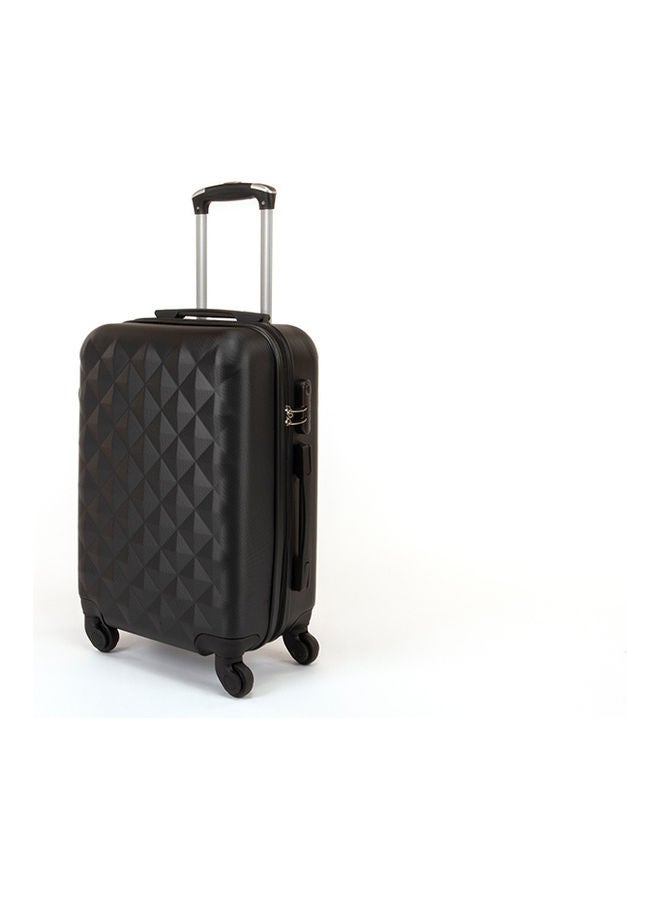 ليمرا طقم حقائب سفر بعجلات بارزة الملمس من 6 قطع أسود - Image 2