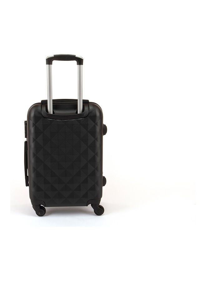 ليمرا طقم حقائب سفر بعجلات بارزة الملمس من 6 قطع أسود - Image 3