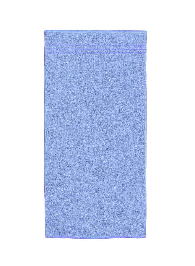طقم مناشف استحمام من 4 قطع أزرق/ بيج 70x140سم - Image 3