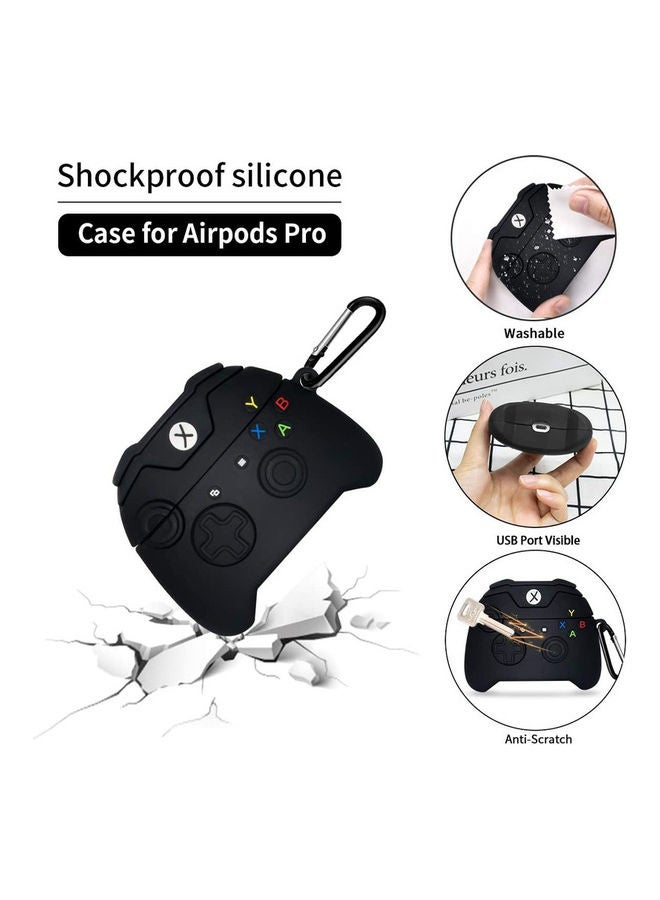 YONK - Apple AirPods 3 Case (2021) Soft Protective Case Black - Image 1