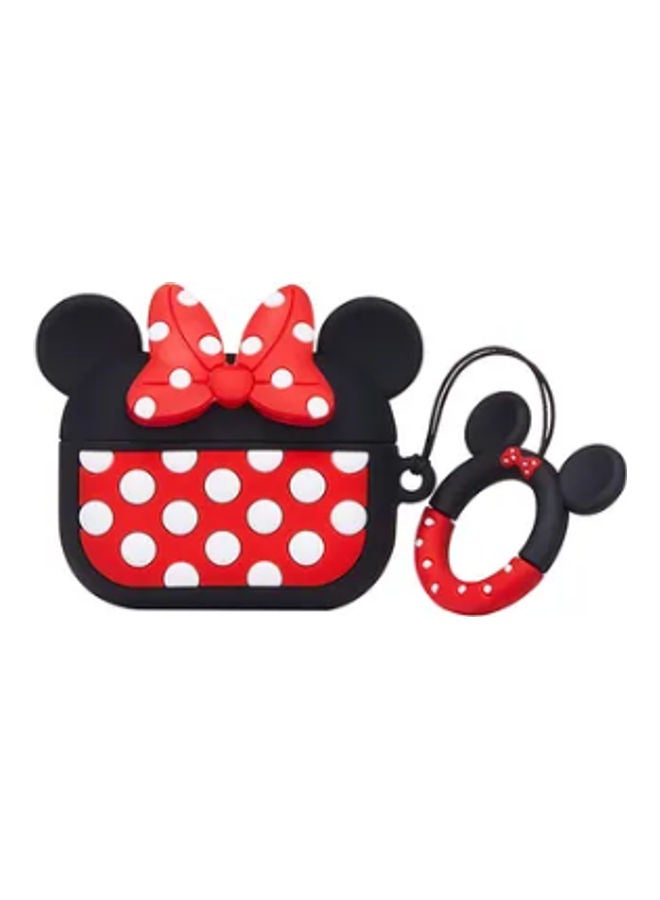 YONK - Apple AirPods 3 Case (2021) Soft Protective Case Red/Black/White - Image 1
