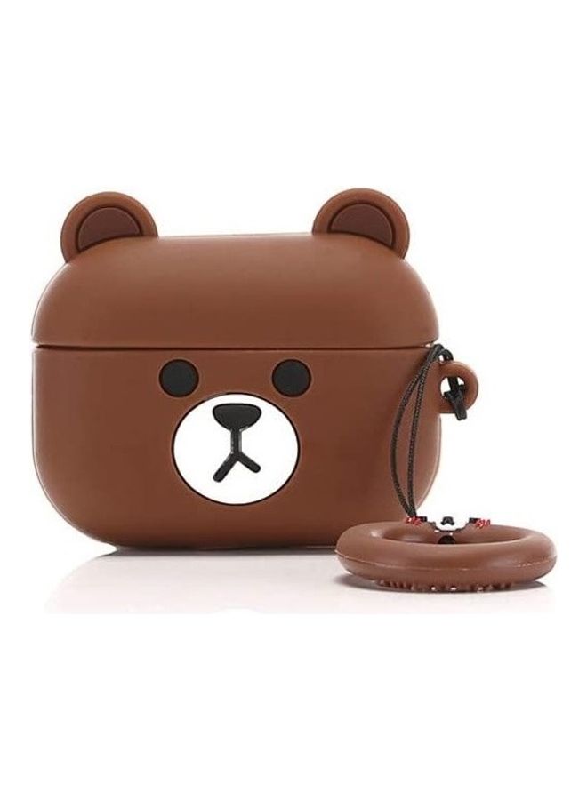 YONK - Apple AirPods 3 Case (2021) Soft Protective Case Brown - Image 1