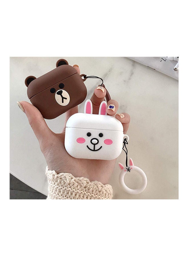 YONK - Apple AirPods 3 Case (2021) Soft Protective Case Brown - Image 1