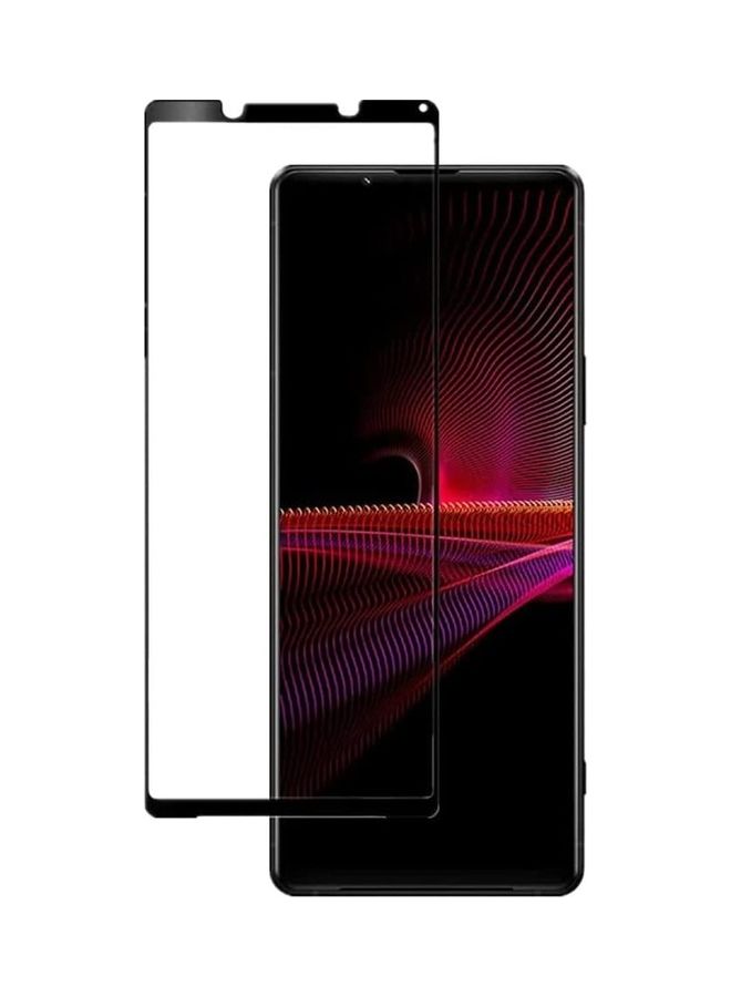 MARGOUN Screen Protector HD Full Coverage For Sony Xperia 1 III Clear/Black - Image 1