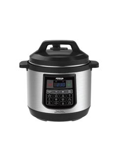 Arshia 2498 12-in-1 Function Digital Pressure Cooker 8 l 1500 W 8.0 L 1200.0 W 2498 Silver/Black  - Image 1