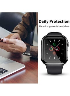 Protective Case With Tempered Glass Screen Protector For Apple Watch 40mm Clear - v1638187533/N52060460A_6