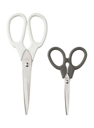 Unique Scissors Set Of 2 White 9*2*26cm - v1638187637/N52060484A_1