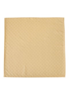 Hotel Linen Klub 6-Piece Dobby Jacquard Table Cloth Napkins Beige 50x50cm  - Image 3