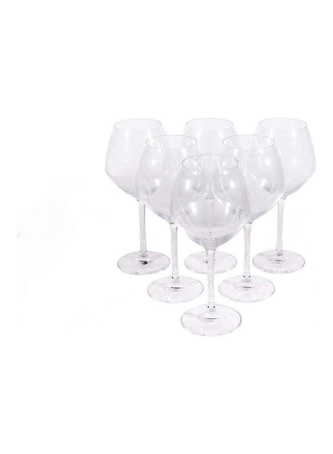 Chef & Sommelier 6-Piece Cabernet Vins Jeunes Stem Glass Set Clear 580ml - Image 1