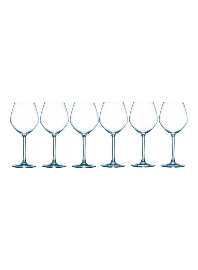 Chef & Sommelier - 6-Piece Cabernet Vins Jeunes Stem Glass Set Clear 350ml - Image 1