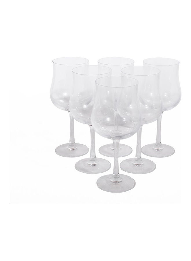 Chef & Sommelier - 6-Piece Cabernet Lyre Stem Glass Set Clear 380ml - Image 1