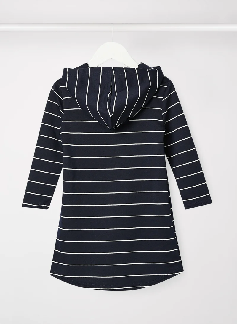 ONLY Kids Unisex Hoodie Dress Blue