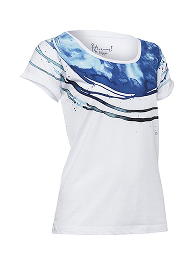 Biggdesign - Special Artist Design Printed T-Shirt White - Image 1