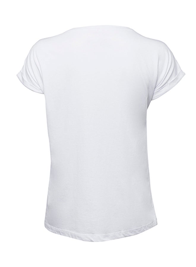Biggdesign - Special Artist Design Printed T-Shirt White - Image 1
