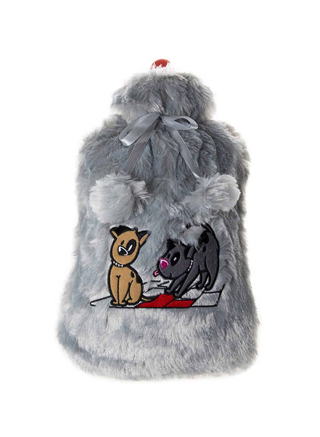 Biggdesign Hot Water Bag With Soft Plush Cover For Pain Relief  - Image 4
