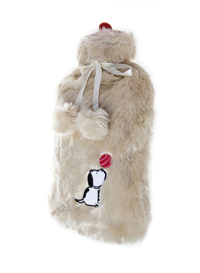 Biggdesign Hot Water Bag With Soft Plush Cover For Pain Relief  - Image 1