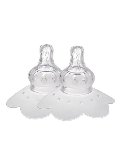 2-Piece Feeding Nipple Protective Cover Set