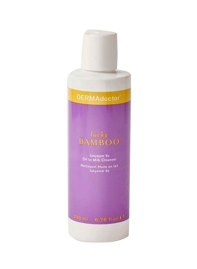 DERMAdoctor - Lucky Bamboo Jukyeom 9X Oil To Milk Cleanser 200ml - Image 1