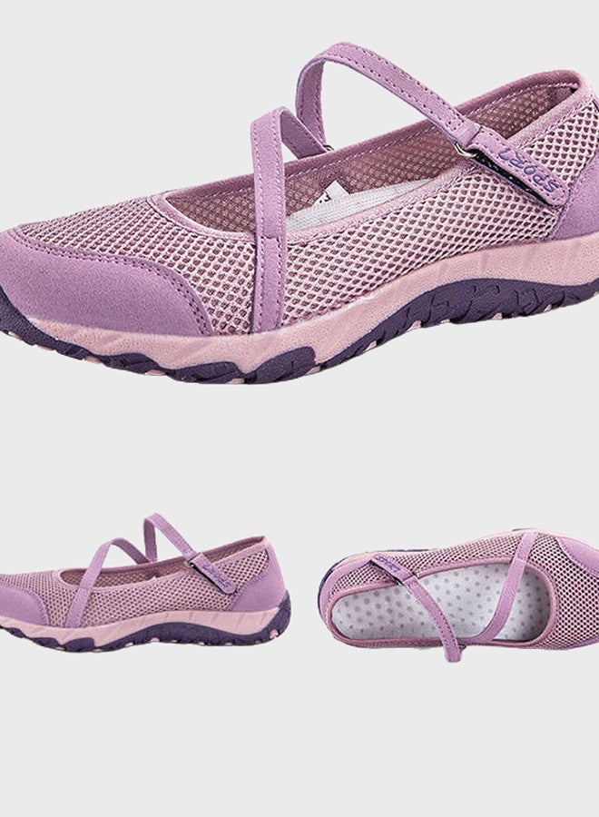 Beauenty Anti Skid Soft Soled Comfort Slip-Ons Pink  - Image 2