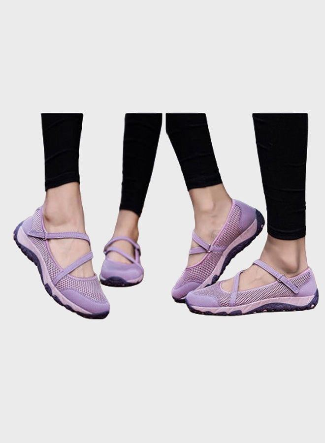 Beauenty Anti Skid Soft Soled Comfort Slip-Ons Pink  - Image 3