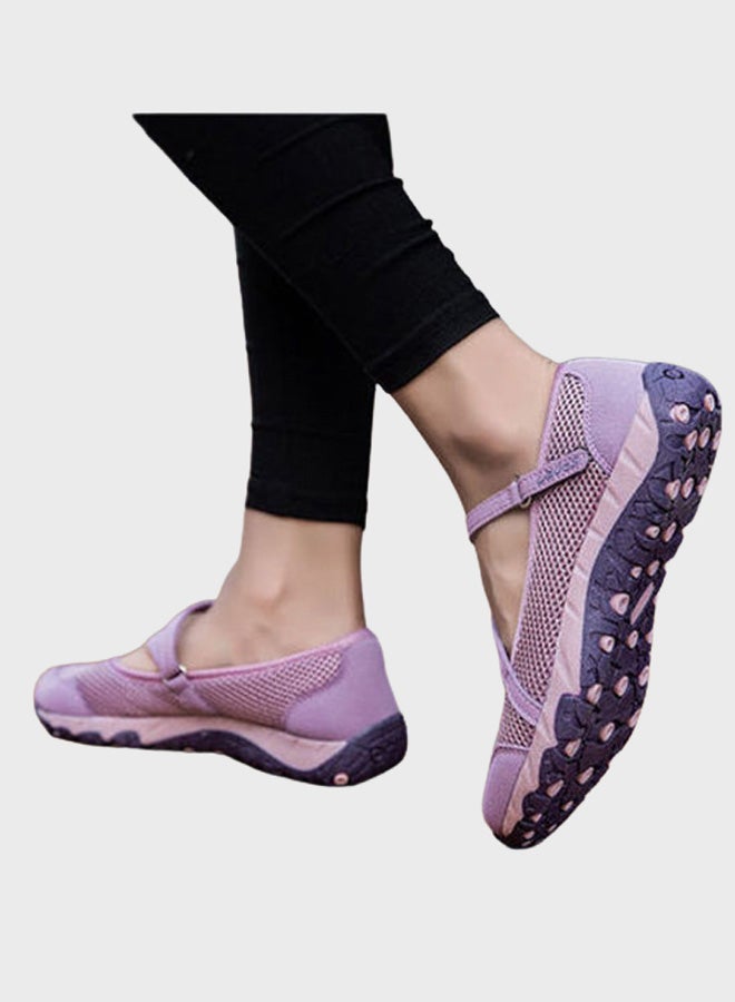 Beauenty Anti Skid Soft Soled Comfort Slip-Ons Pink  - Image 4
