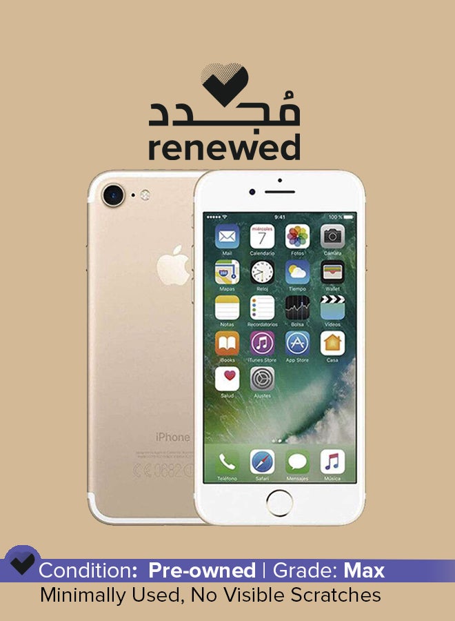 Apple - Renewed - iPhone 7 32GB Gold 4G With Facetime - Image 1