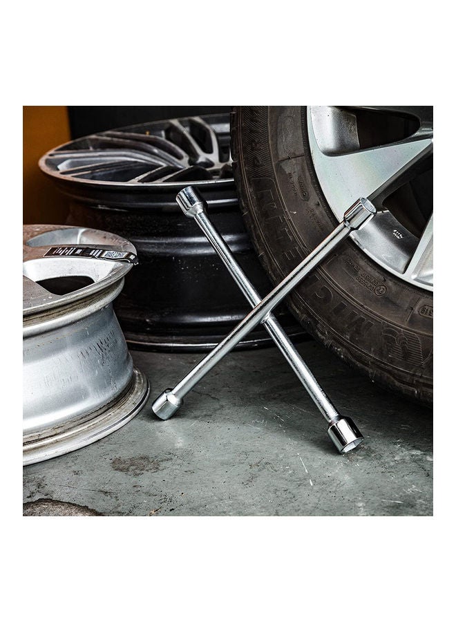 YONK 4 Way Car Wheel Screws Wrench Brace Spanner - Image 5