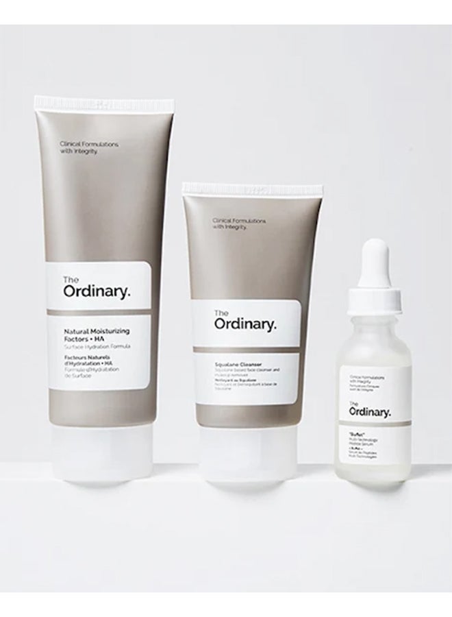 The Ordinary The Daily Set : 
Squalane Cleanser 50ml + Hyaluronic Acid 2% + B5 30ml + Natural Moisturizing Factors+HA 30ml 1 x 50
2 x 30ml  - Image 3