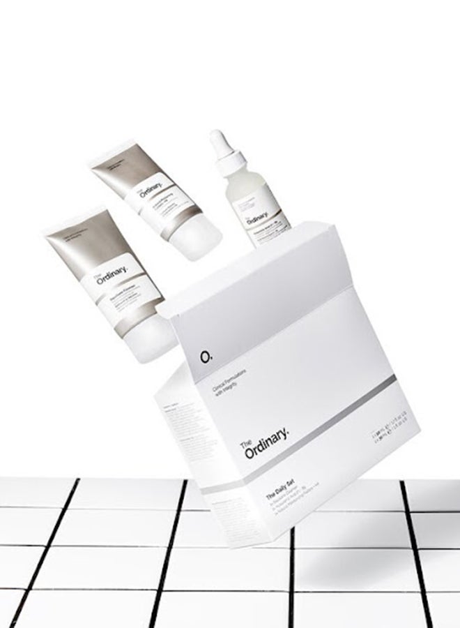 The Ordinary The Daily Set : 
Squalane Cleanser 50ml + Hyaluronic Acid 2% + B5 30ml + Natural Moisturizing Factors+HA 30ml 1 x 50
2 x 30ml  - Image 4