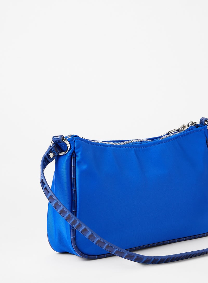 Pimkie - Chain Detail Shoulder Bag Blue - Image 1