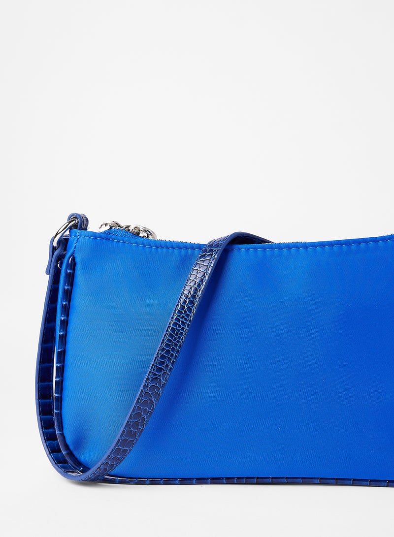 Pimkie - Chain Detail Shoulder Bag Blue - Image 1