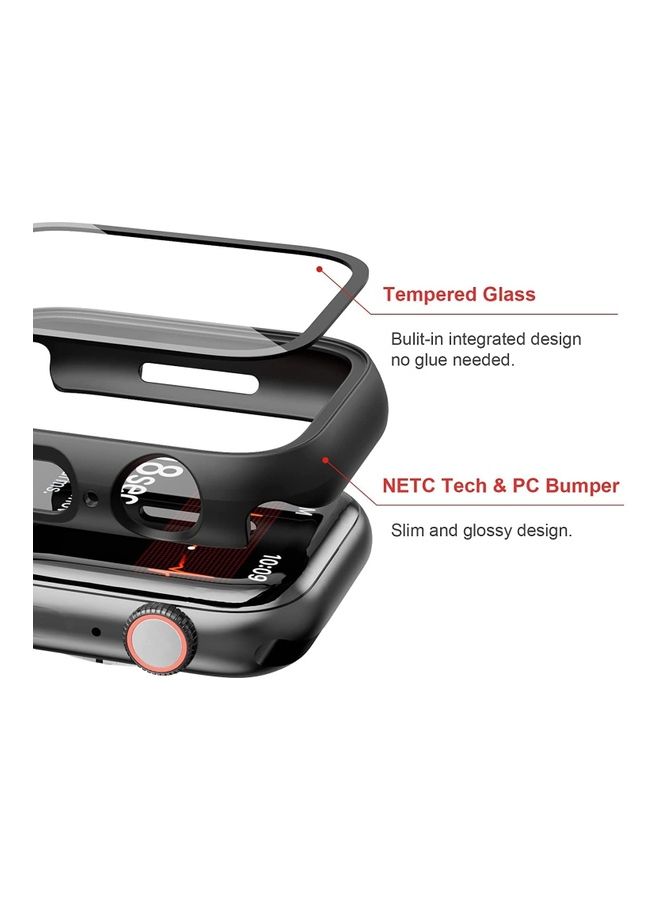 Protective Case For Apple Watch 7 Series 45mm Black - Image 3