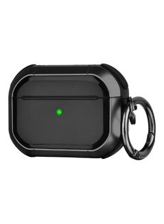 Generic Apple AirPods Pro Case Cover With Keychain Black  - Image 1