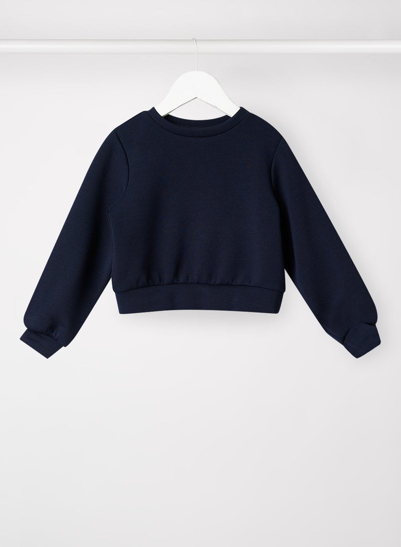 ONLY Kids/Teen Basic Sweatshirt Navy  - Image 1