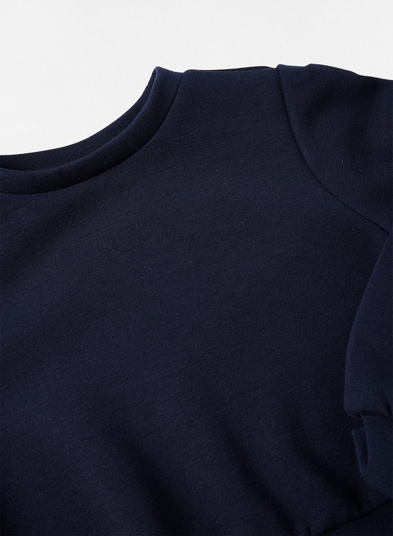 ONLY Kids/Teen Basic Sweatshirt Navy  - Image 3