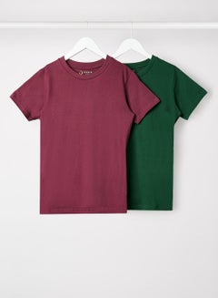 Dark Green/Maroon