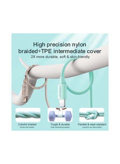 JOYROOM Colorful Fast Charging Cable For iPhone 1M Purple  - Image 2