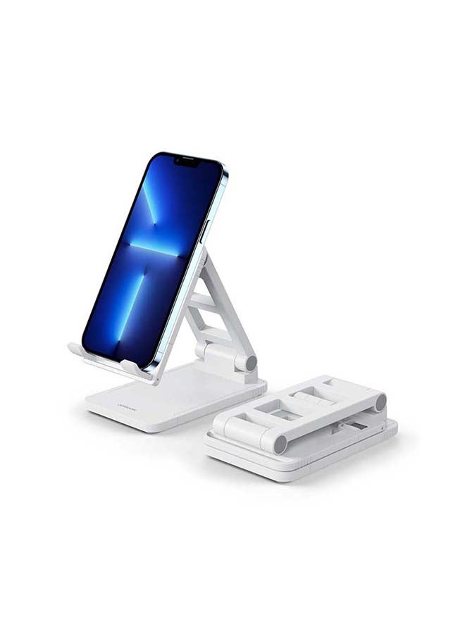 JOYROOM Flexible Desk Tablet and Mobile Phone Stand Holder White - Image 1