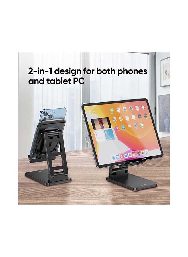 JOYROOM Flexible Desk Tablet and Mobile Phone Stand Holder White - Image 3