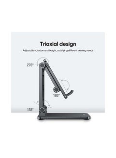 JOYROOM Flexible Desk Tablet and Mobile Phone Stand Holder White  - Image 4