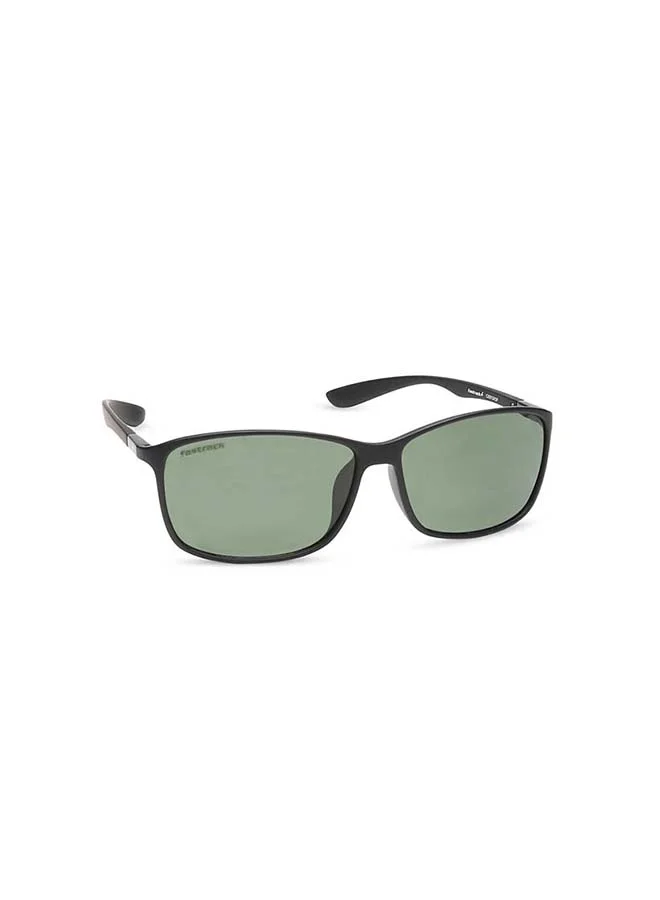 fastrack Green Square Polarized Sunglasses for Men