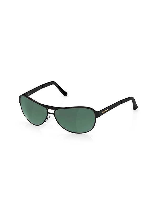 fastrack Green Aviator Polarized Sunglasses for Men