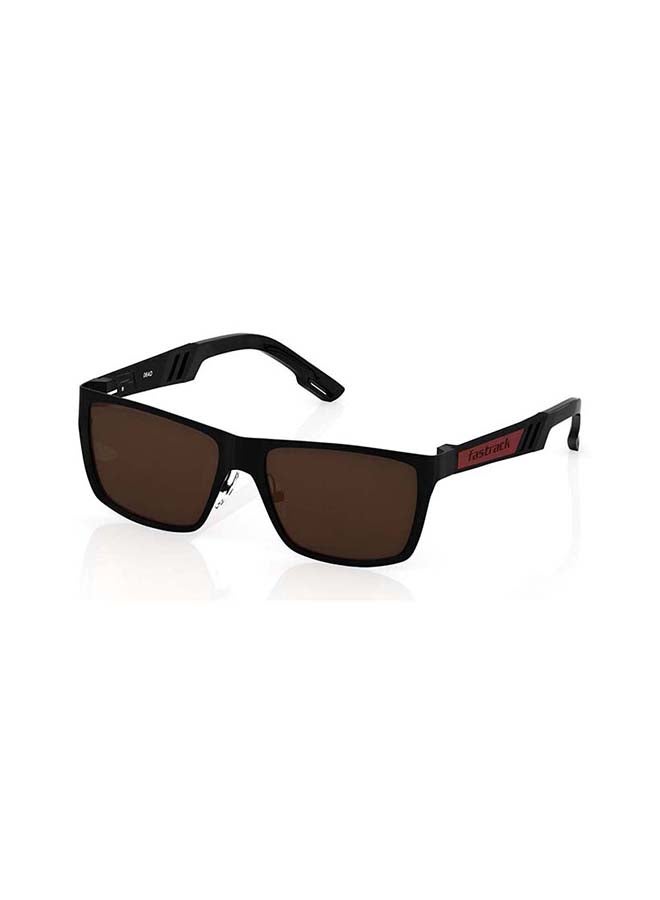 fastrack Men's Square Polarized Sunglasses - Lens Size: 57mm  - Image 2